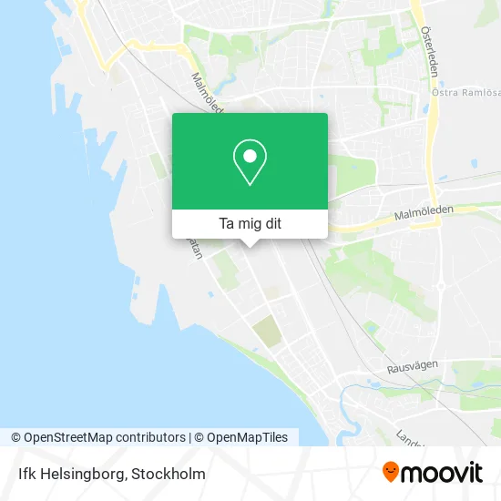 Ifk Helsingborg karta