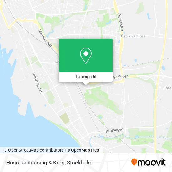 Hugo Restaurang & Krog karta