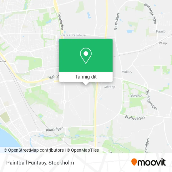 Paintball Fantasy karta