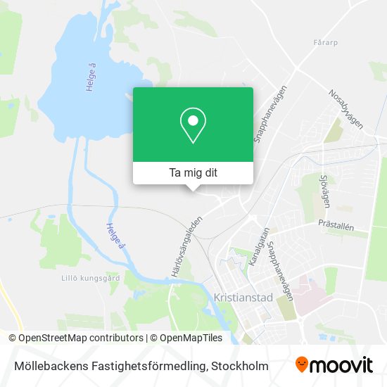 Möllebackens Fastighetsförmedling karta