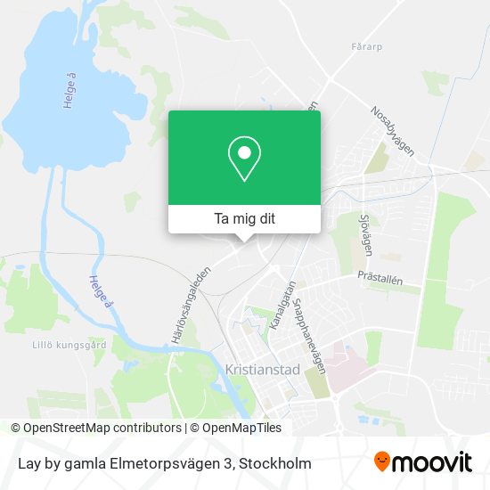 Lay by gamla Elmetorpsvägen 3 karta