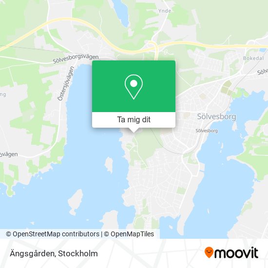 Ängsgården karta