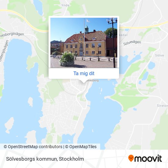 Sölvesborgs kommun karta