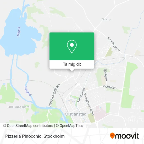 Pizzeria Pinocchio karta