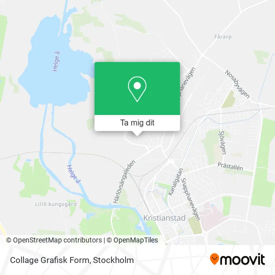 Collage Grafisk Form karta