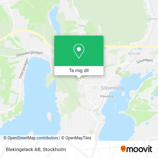Blekingelack AB karta