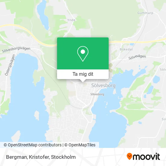 Bergman, Kristofer karta