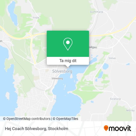 Hej Coach Sölvesborg karta