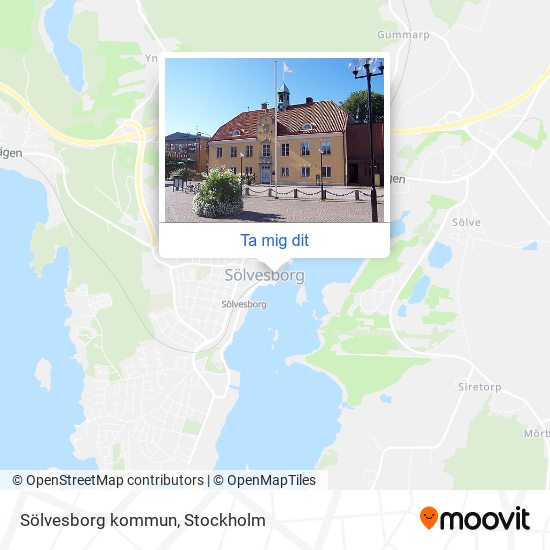 Sölvesborg kommun karta