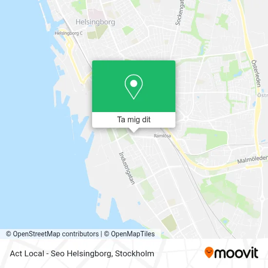 Act Local - Seo Helsingborg karta