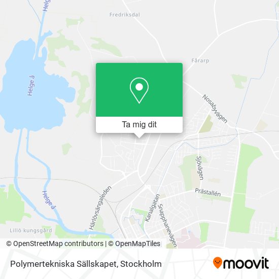 Polymertekniska Sällskapet karta