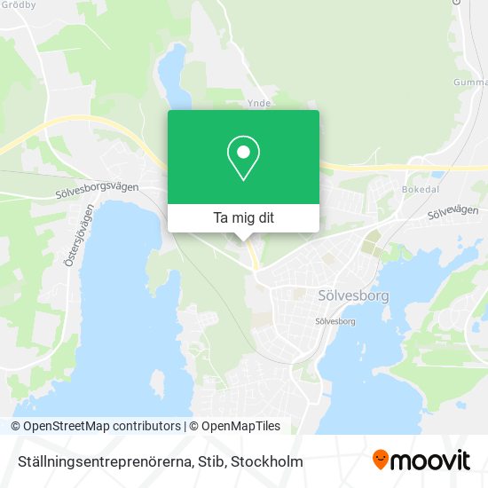 Ställningsentreprenörerna, Stib karta