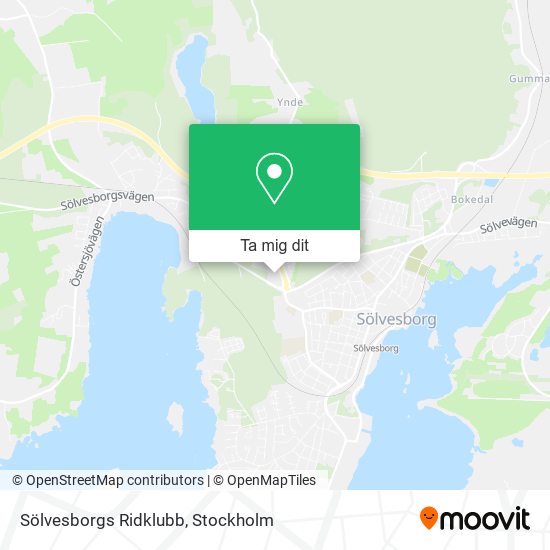 Sölvesborgs Ridklubb karta