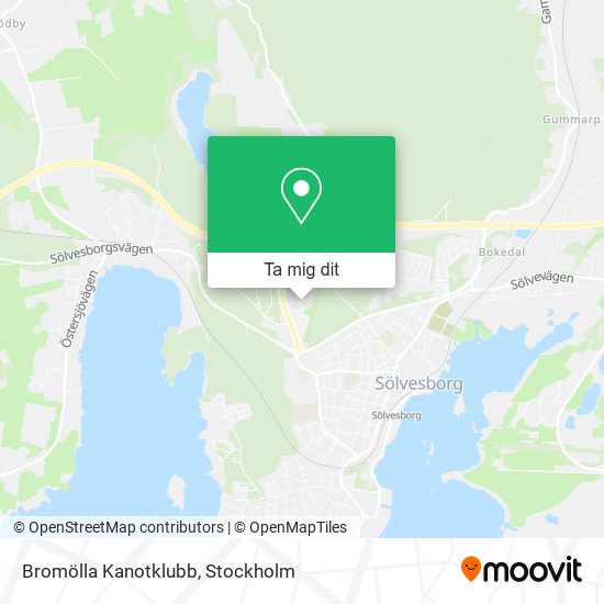 Bromölla Kanotklubb karta
