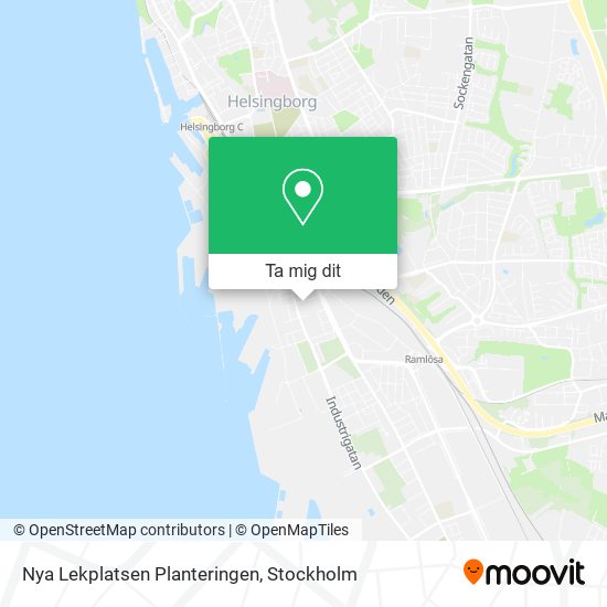 Nya Lekplatsen Planteringen karta