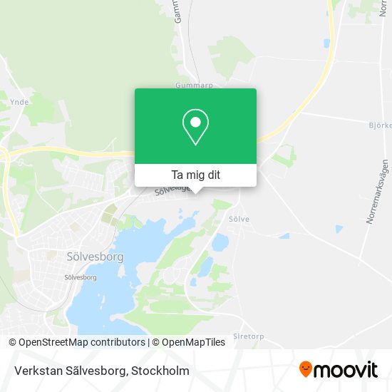 Verkstan Sãlvesborg karta