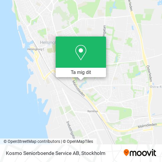 Kosmo Seniorboende Service AB karta