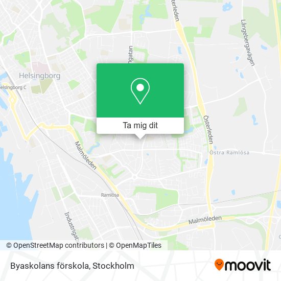 Byaskolans förskola karta