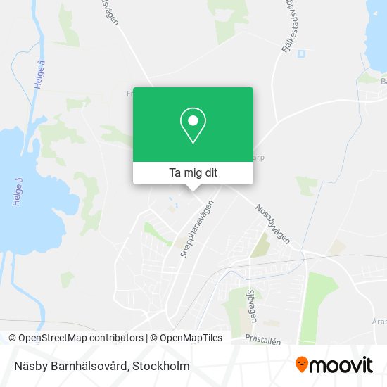 Näsby Barnhälsovård karta