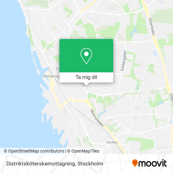 Distriktsköterskemottagning karta