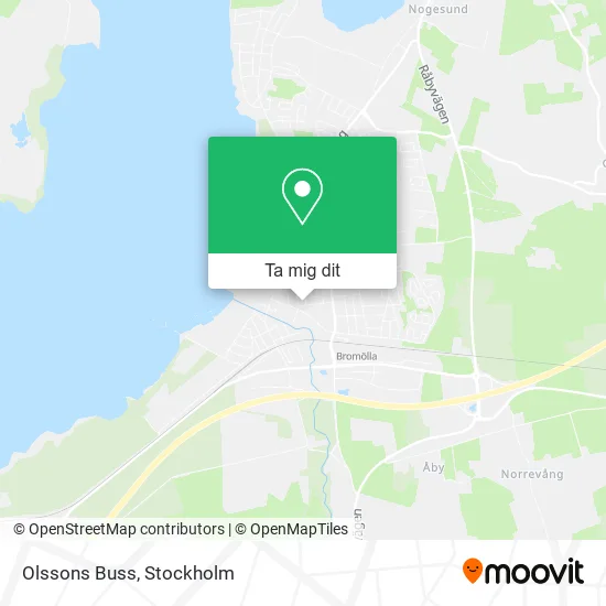 Olssons Buss karta