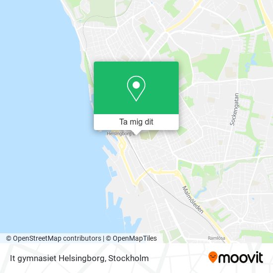It gymnasiet Helsingborg karta