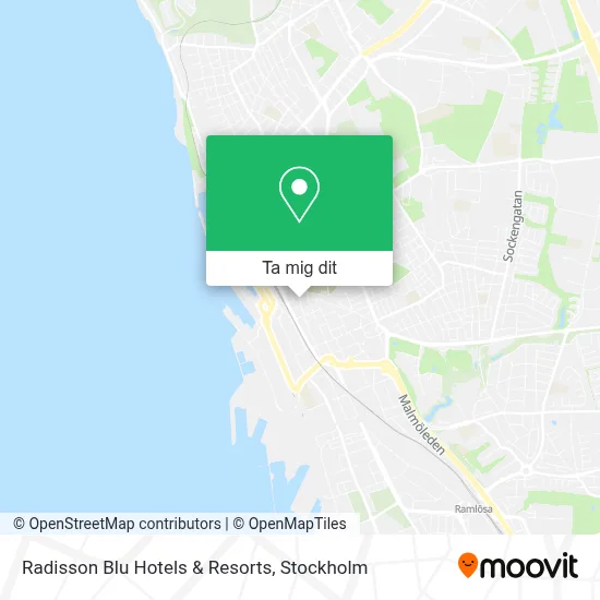 Radisson Blu Hotels & Resorts karta