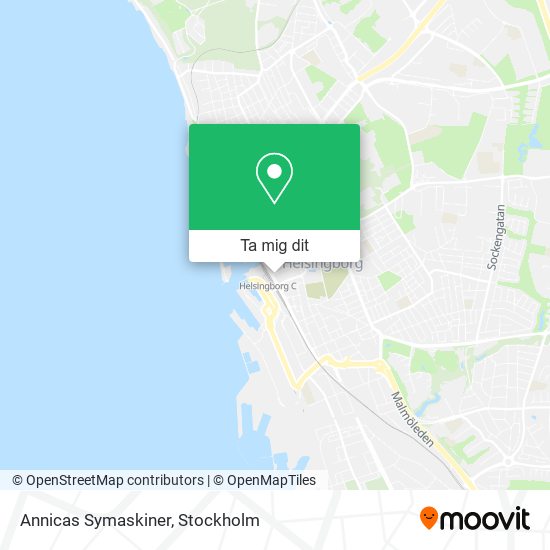 Annicas Symaskiner karta