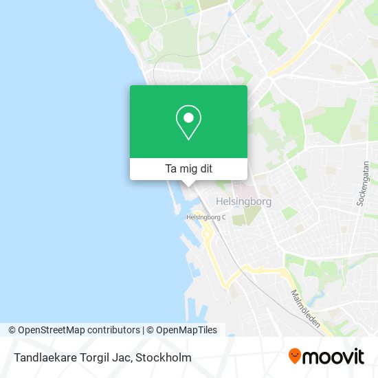 Tandlaekare Torgil Jac karta