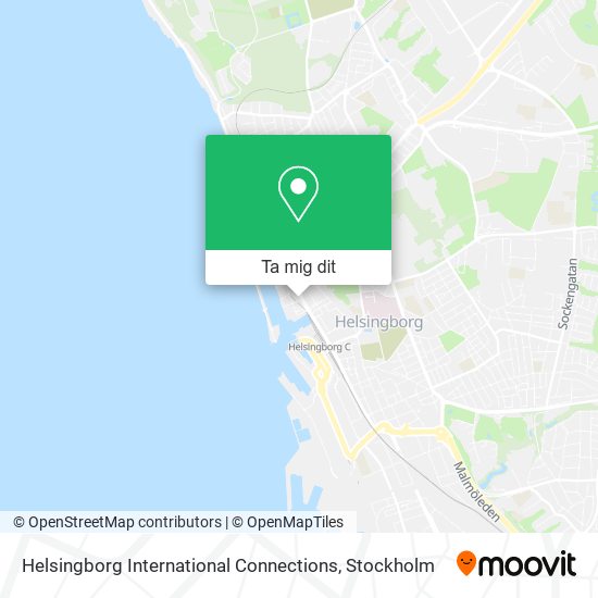 Helsingborg International Connections karta