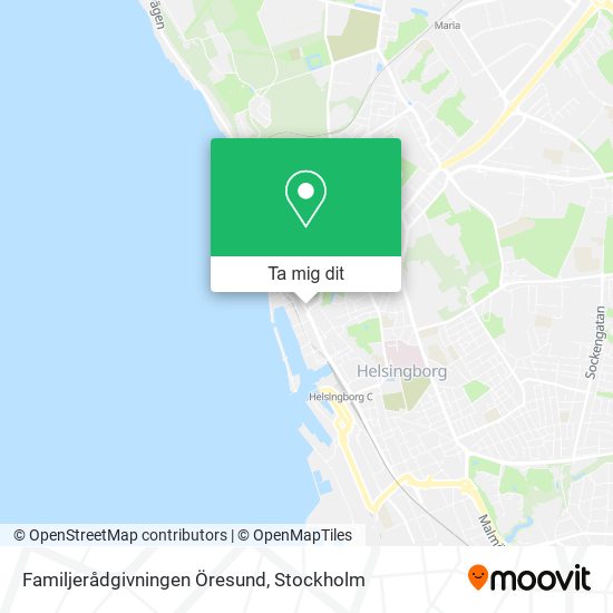 Familjerådgivningen Öresund karta