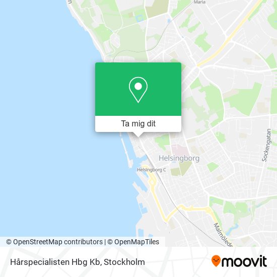 Hårspecialisten Hbg Kb karta