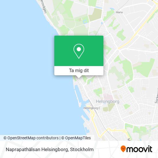 Naprapathälsan Helsingborg karta