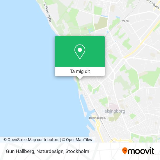 Gun Hallberg, Naturdesign karta
