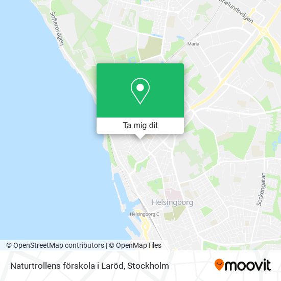 Naturtrollens förskola i Laröd karta