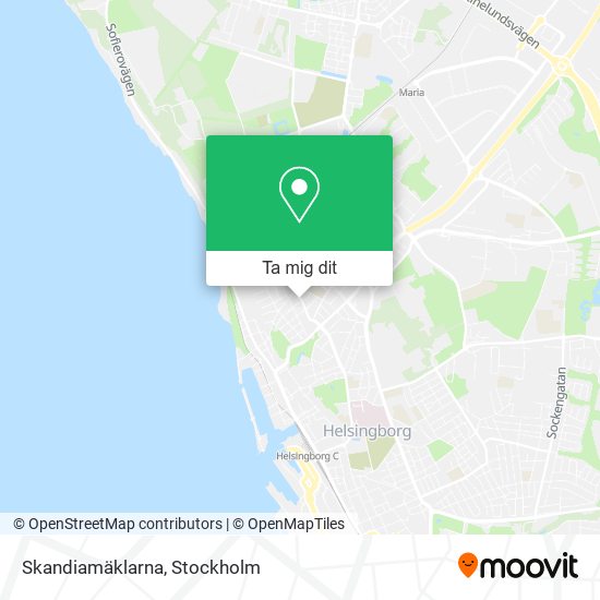 Skandiamäklarna karta