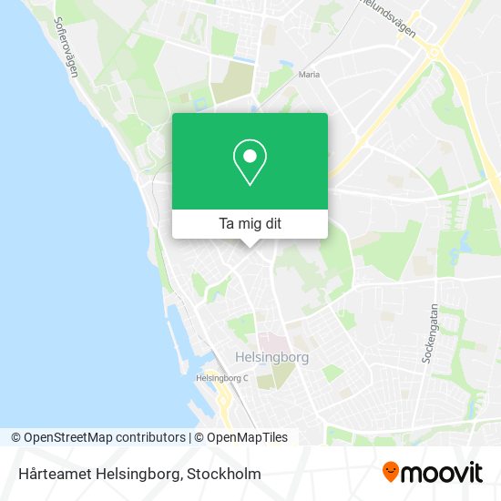 Hårteamet Helsingborg karta