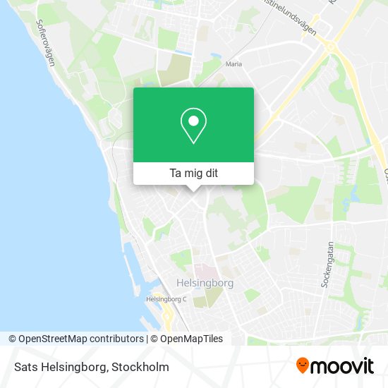Sats Helsingborg karta