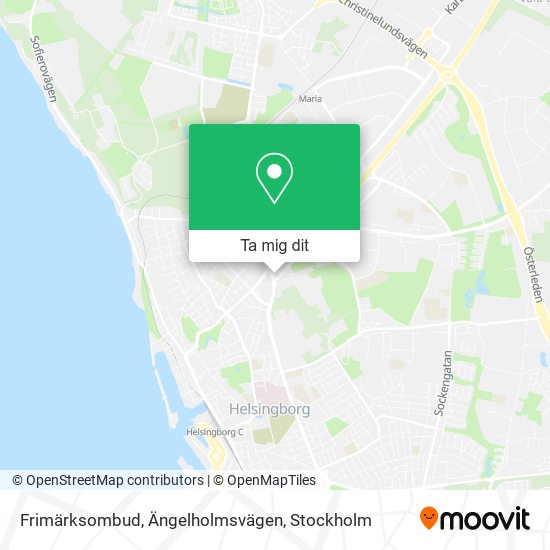 Frimärksombud, Ängelholmsvägen karta