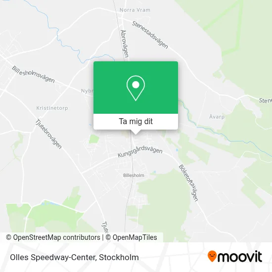 Olles Speedway-Center karta