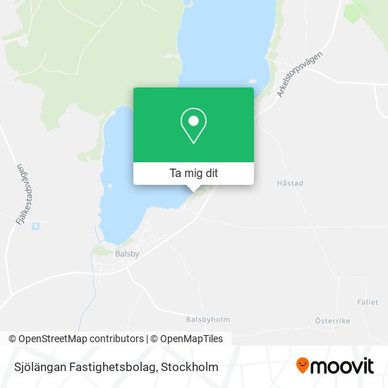 Sjölängan Fastighetsbolag karta