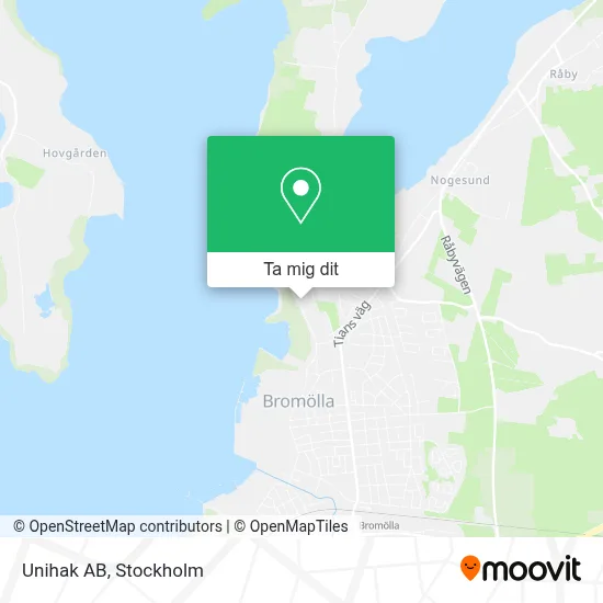 Unihak AB karta