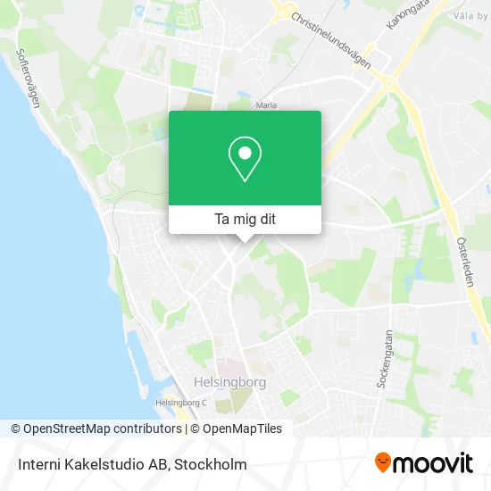 Interni Kakelstudio AB karta