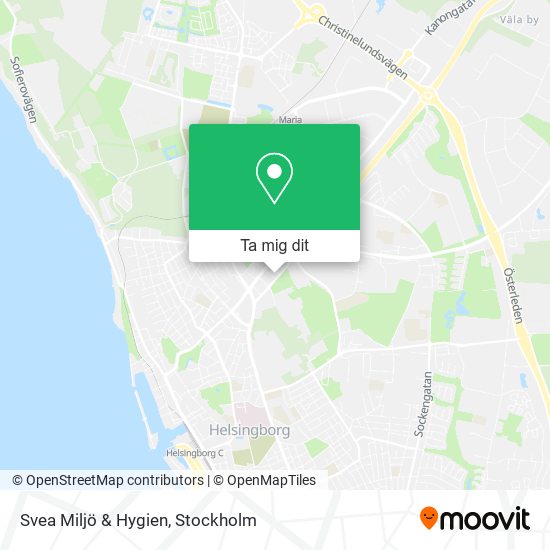 Svea Miljö & Hygien karta