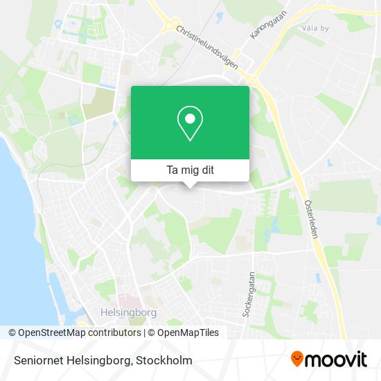 Seniornet Helsingborg karta