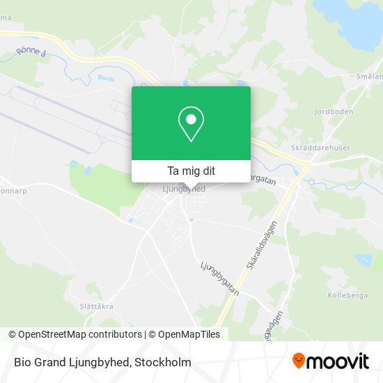 Bio Grand Ljungbyhed karta