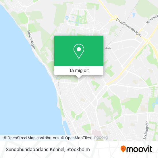 Sundahundapärlans Kennel karta