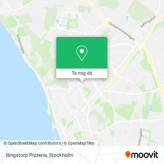 Ringstorp Pizzeria karta