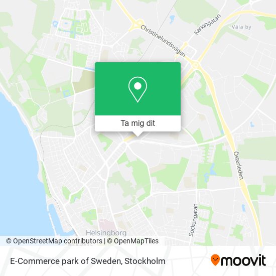 E-Commerce park of Sweden karta