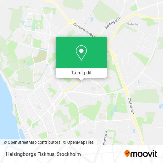 Helsingborgs Fiskhus karta